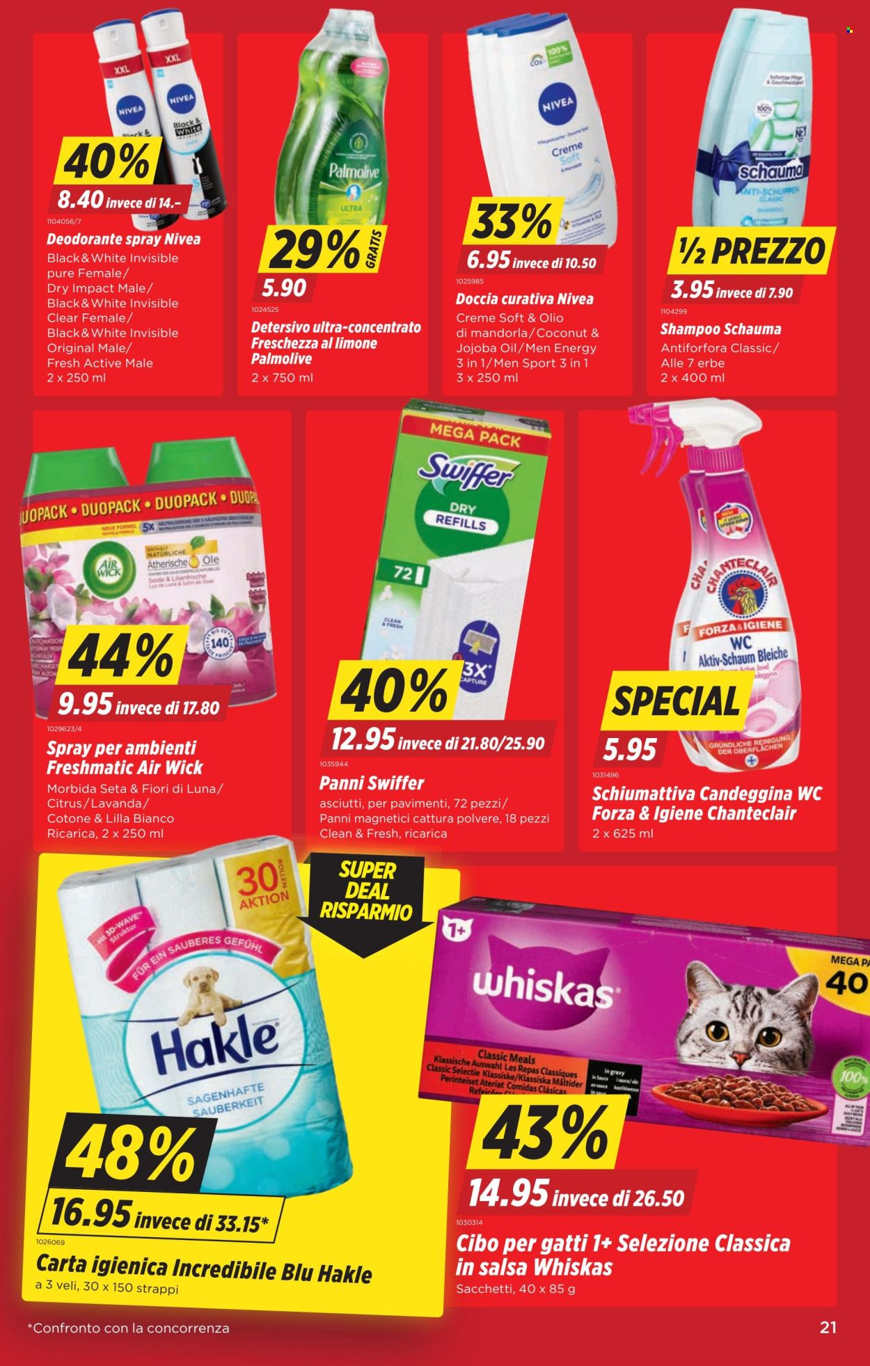 Volantino Denner - 30.4.2026 - 6.5.2026. Pagina 21. Pagina 21