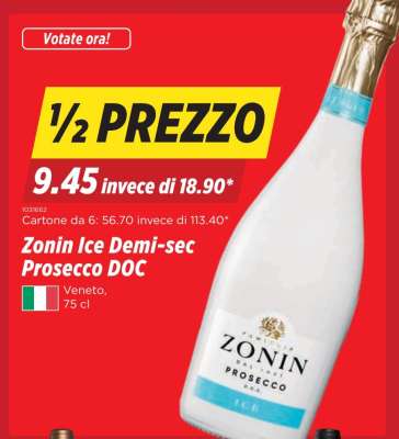 Zonin Ice Demi-sec Prosecco DOC