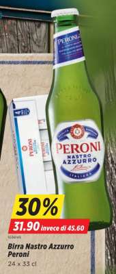 Birra Nastro Azzurro Peroni