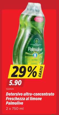 Detersivo ultra-concentrato Freschezza al limone Palmolive