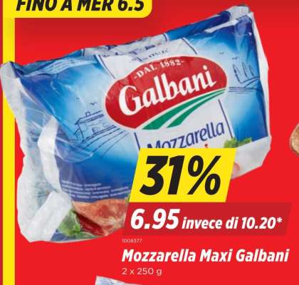 Mozzarella Maxi Galbani