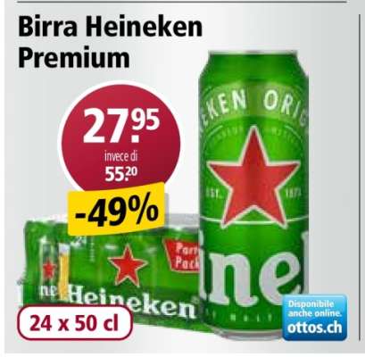 Birra Heineken Premium