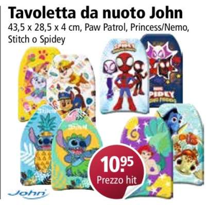 Tavoletta da nuoto John