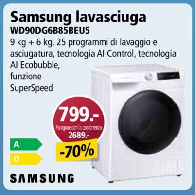 Samsung lavasciuga