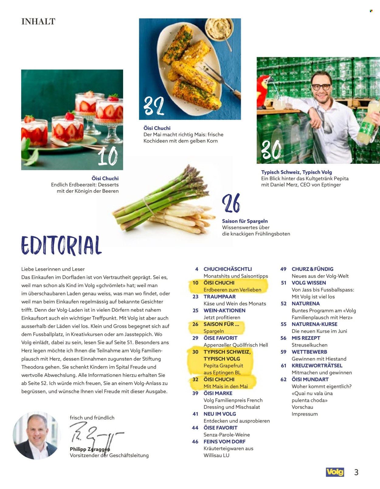 Volantino Volg - 1.5.2026 - 31.5.2026. Pagina 3. Pagina 3