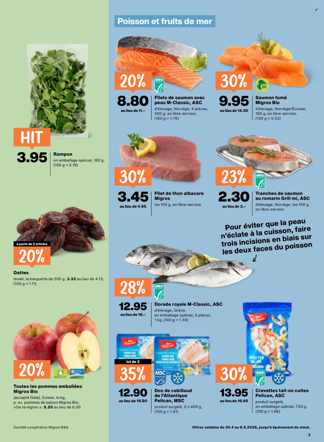 Volantino Migros - 30.4.2026 - 6.5.2026. Pagina 3. Pagina 3