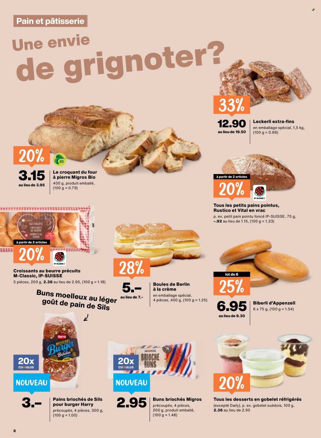 Volantino Migros - 30.4.2026 - 6.5.2026. Pagina 8. Pagina 8