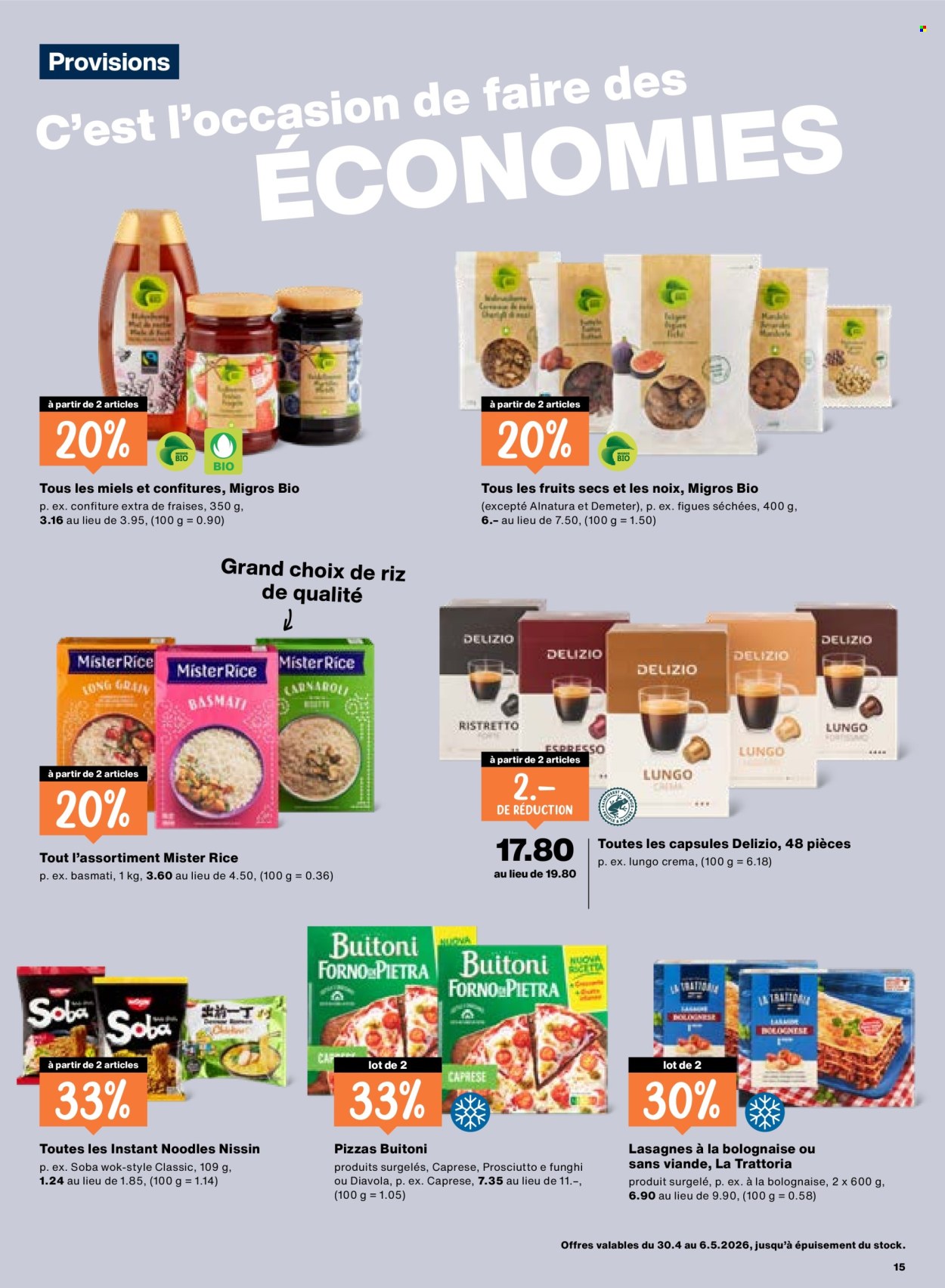 Volantino Migros - 30.4.2026 - 6.5.2026. Pagina 15. Pagina 15