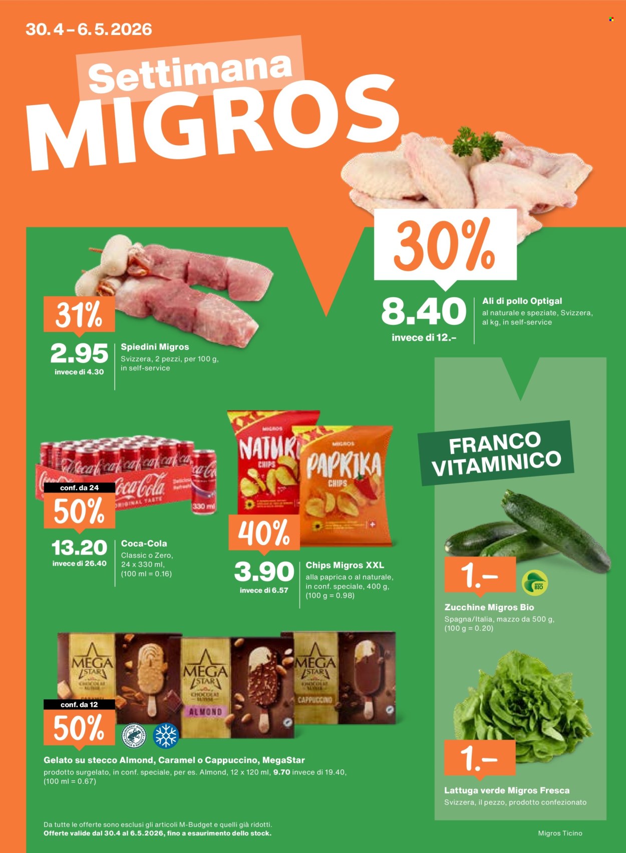 Volantino Migros - 30.4.2026 - 6.5.2026. Pagina 1. Pagina 1