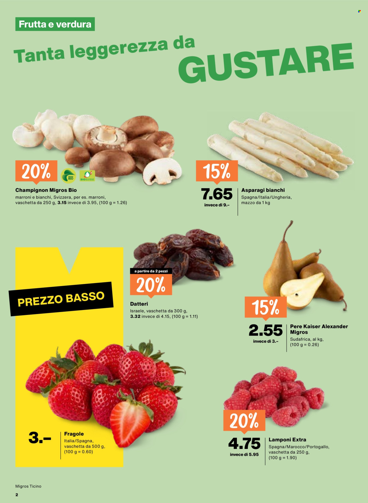 Volantino Migros - 30.4.2026 - 6.5.2026. Pagina 2. Pagina 2