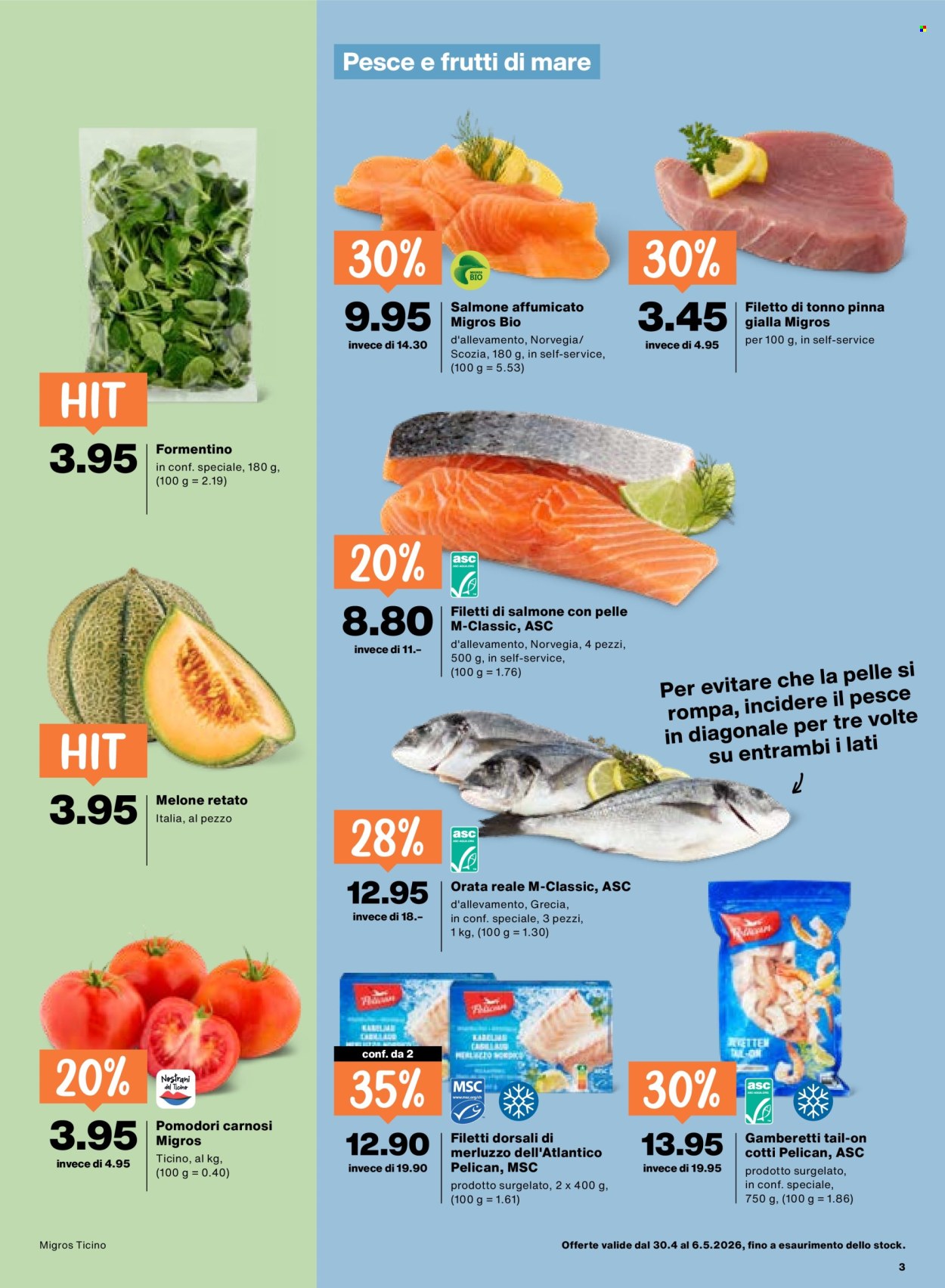 Volantino Migros - 30.4.2026 - 6.5.2026. Pagina 3. Pagina 3