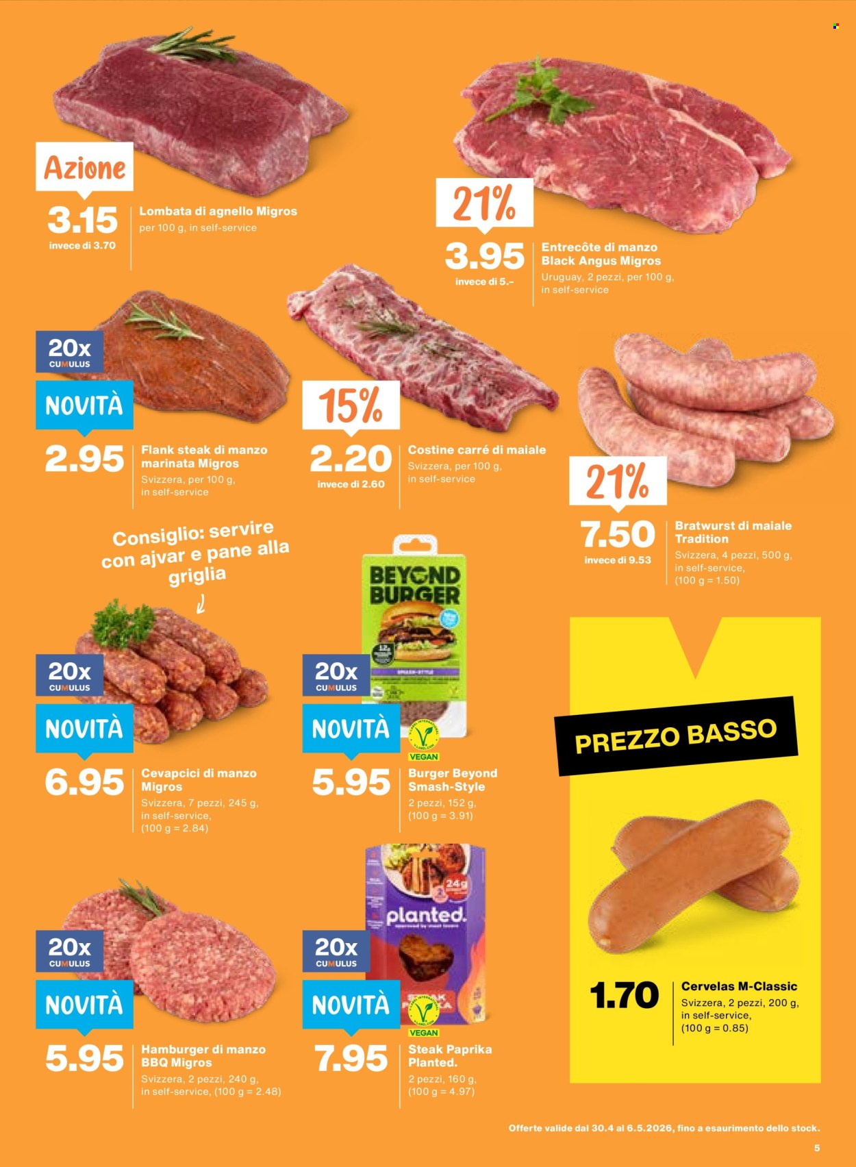Volantino Migros - 30.4.2026 - 6.5.2026. Pagina 5. Pagina 5