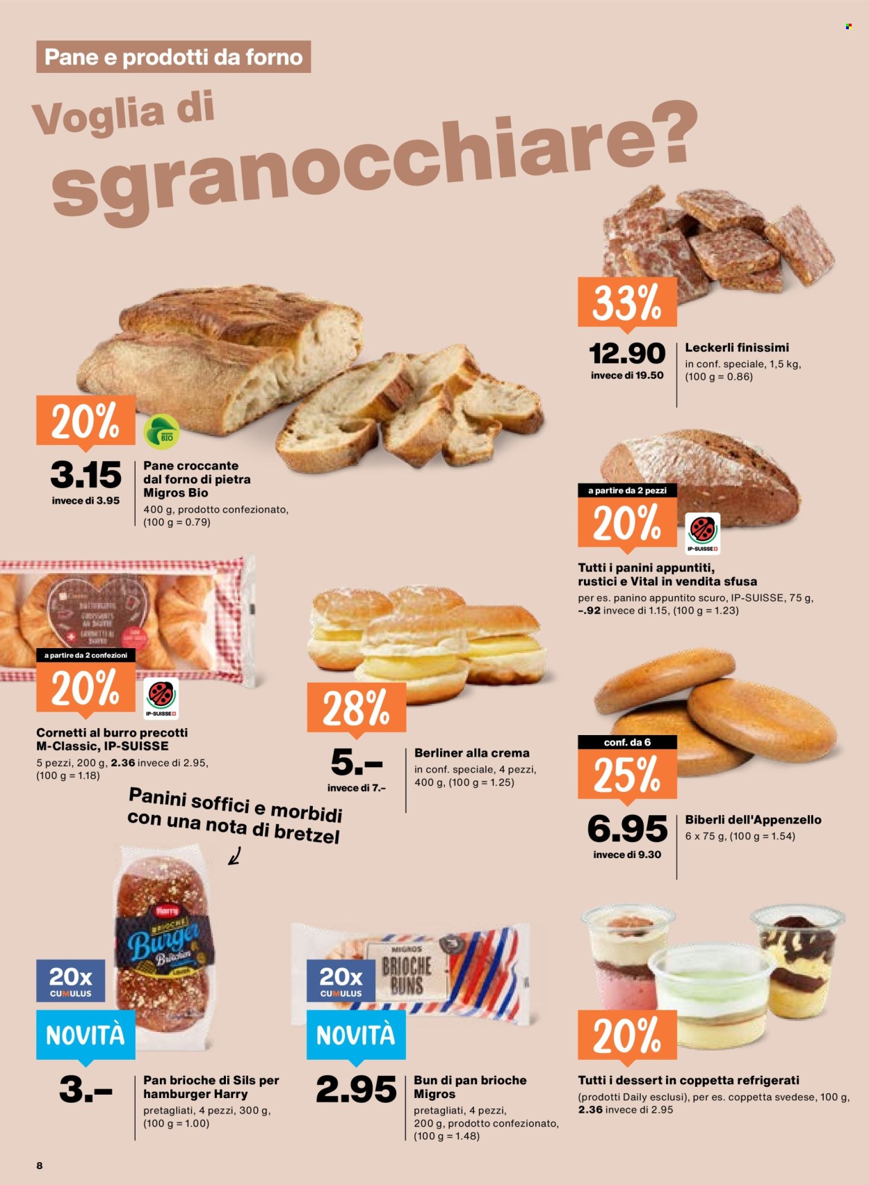 Volantino Migros - 30.4.2026 - 6.5.2026. Pagina 8. Pagina 8