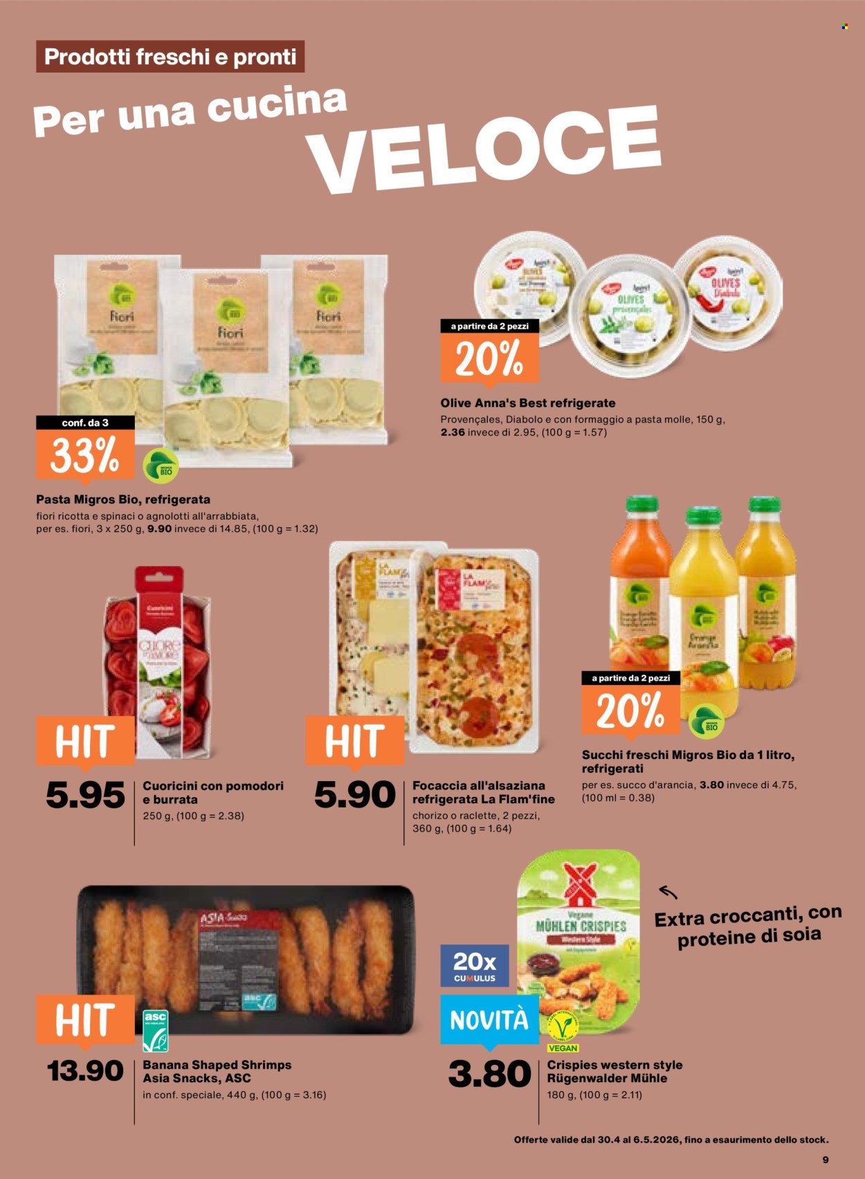 Volantino Migros - 30.4.2026 - 6.5.2026. Pagina 9. Pagina 9