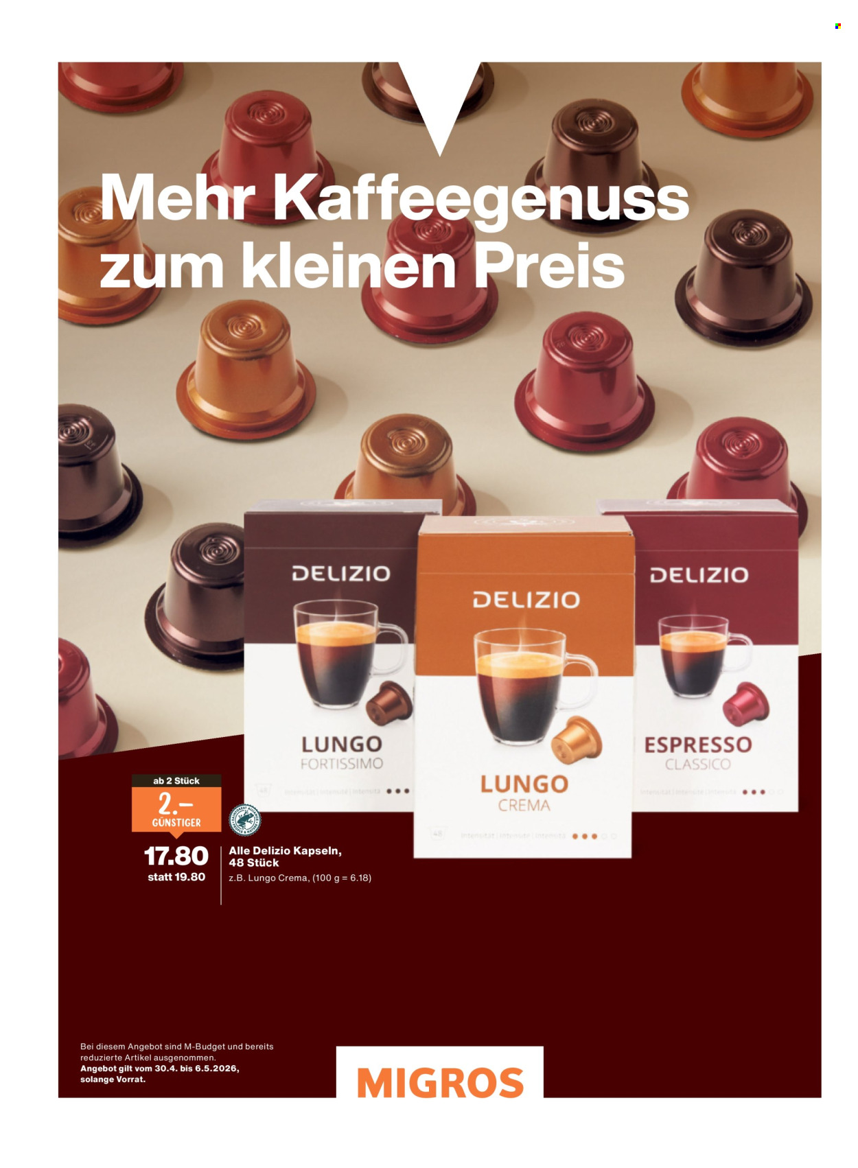 Volantino Migros - 29.4.2026 - 6.5.2026. Pagina 4. Pagina 4