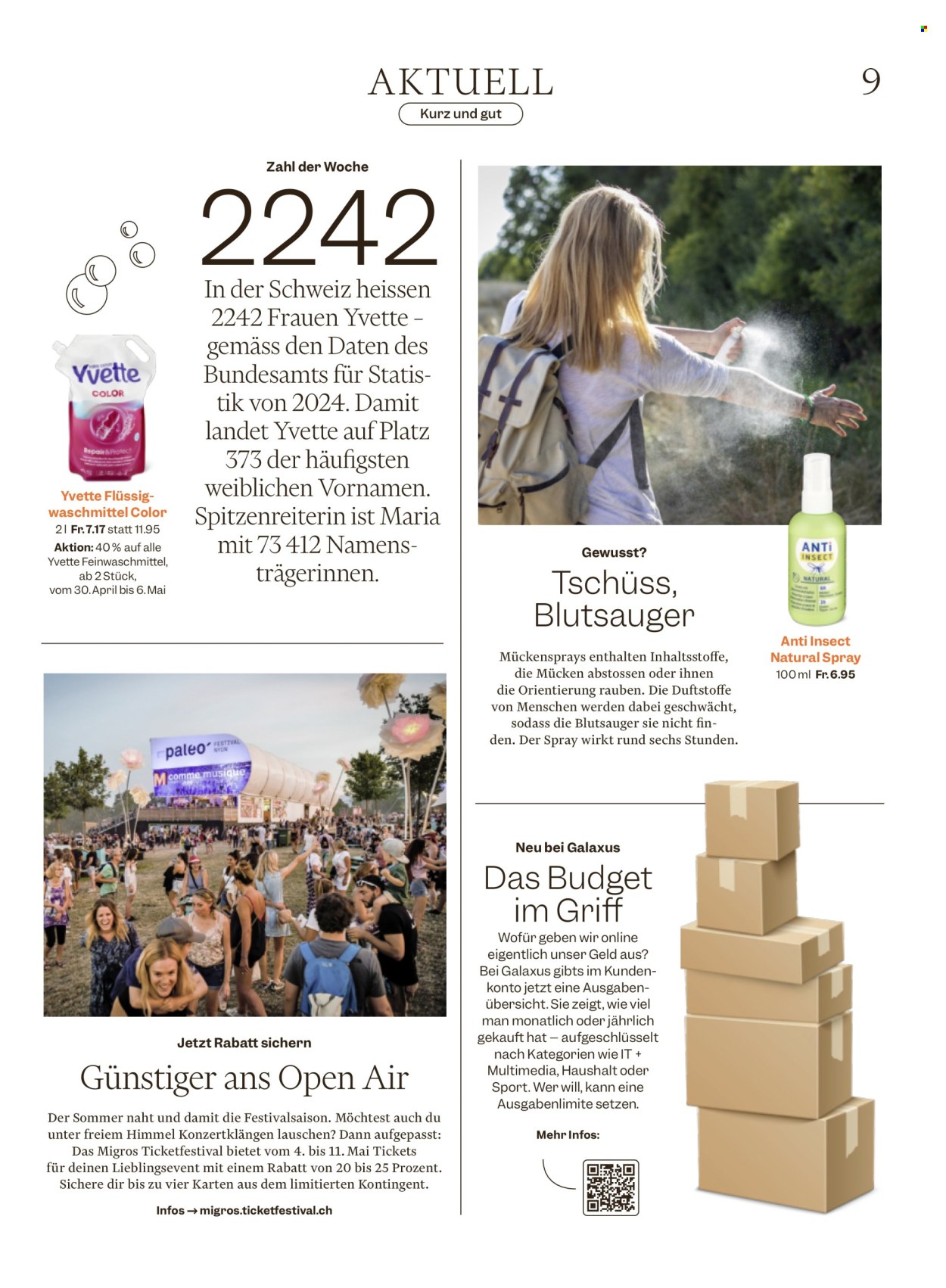 Volantino Migros - 29.4.2026 - 6.5.2026. Pagina 9. Pagina 9