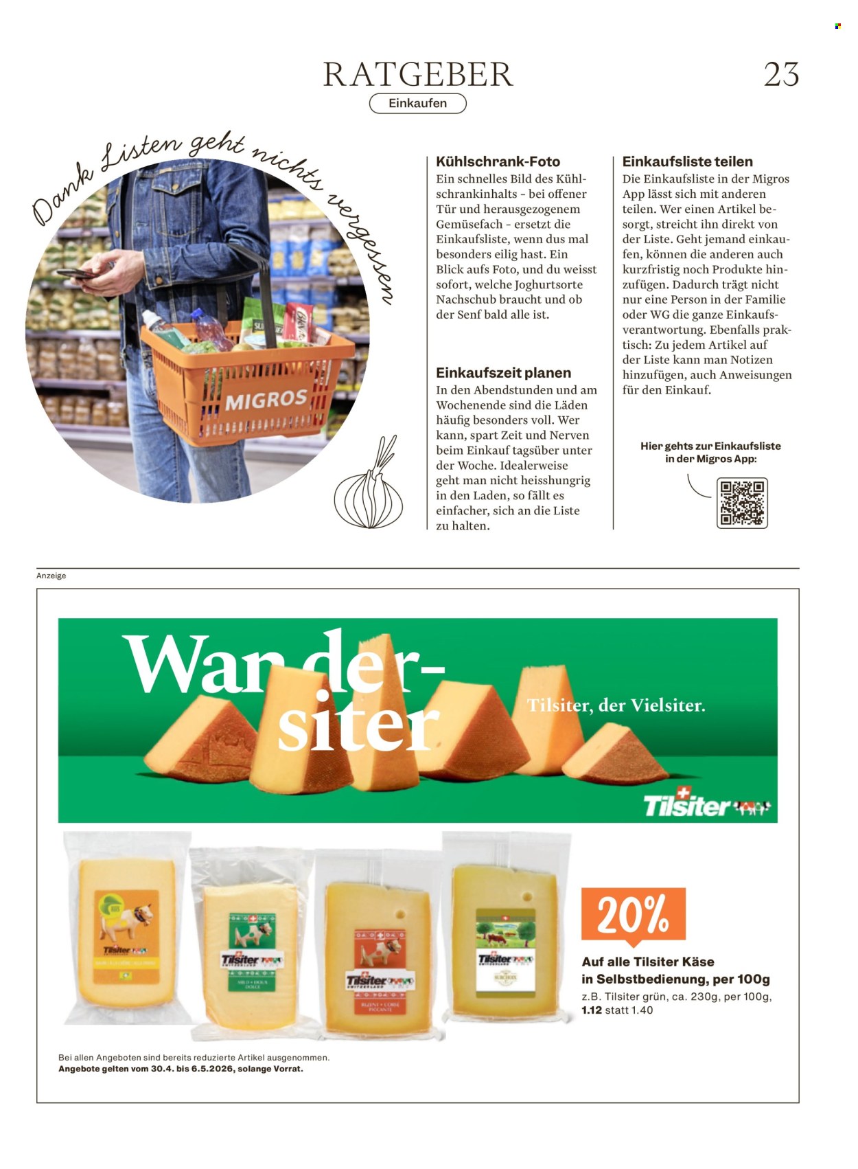 Volantino Migros - 29.4.2026 - 6.5.2026. Pagina 23. Pagina 23