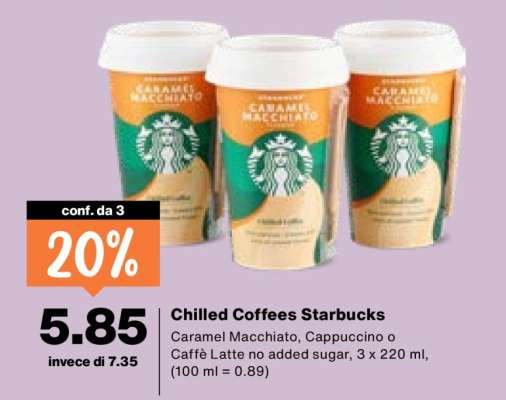 Chilled Coffees Starbucks