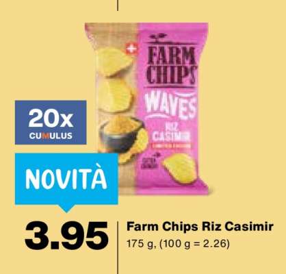 Farm chips Riz Casimir