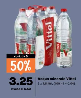 Acqua minerale Vittel