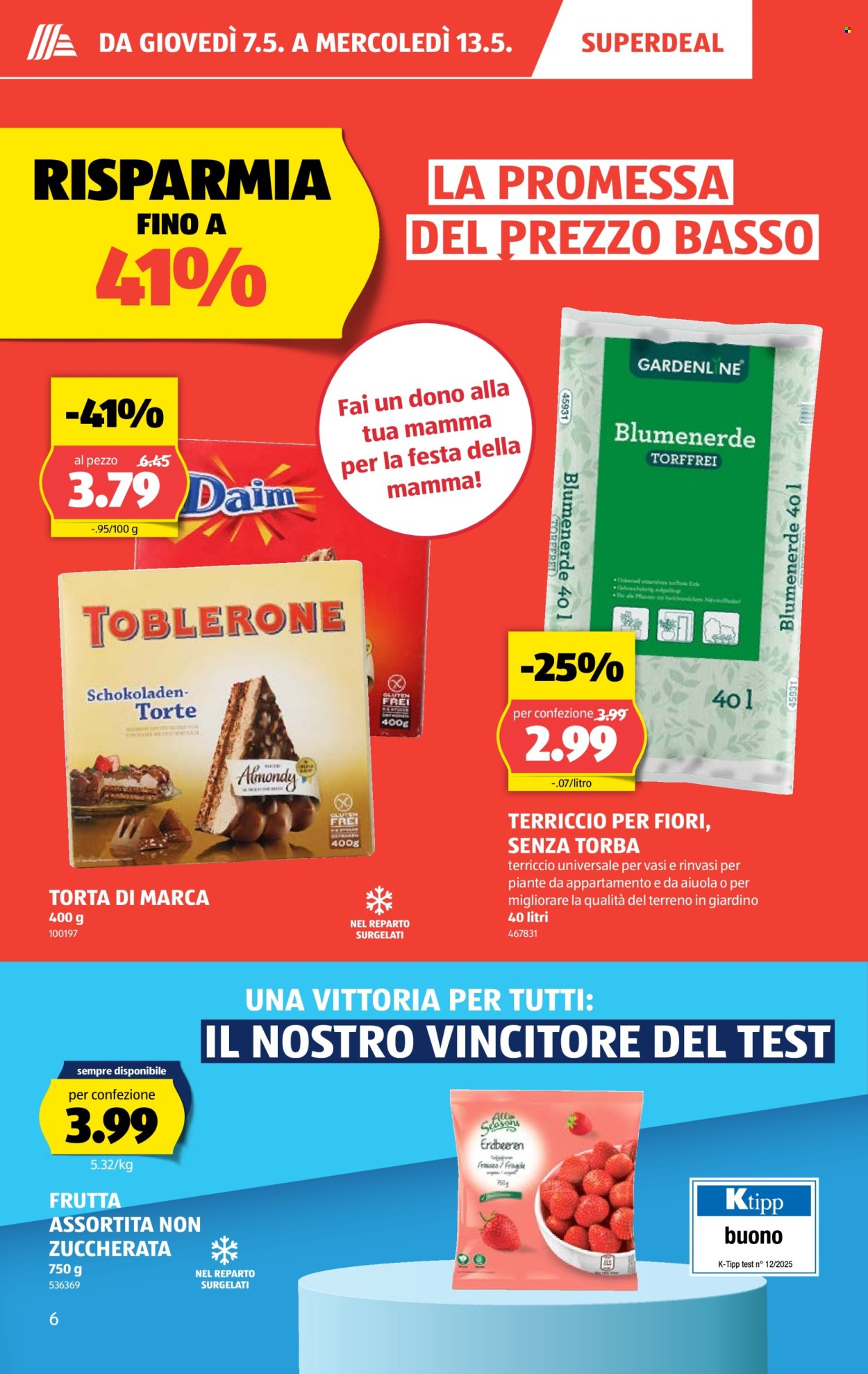 Volantino Aldi - 7.5.2026 - 13.5.2026. Pagina 6. Pagina 6