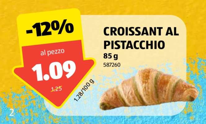 CROISSANT AL PISTACCHIO