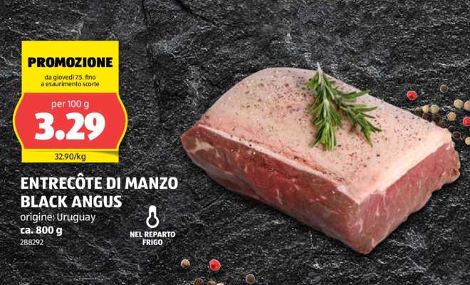 ENTRECÔTE DI MANZO BLACK ANGUS