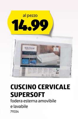 CUSCINO CERVICALE SUPERSOFT