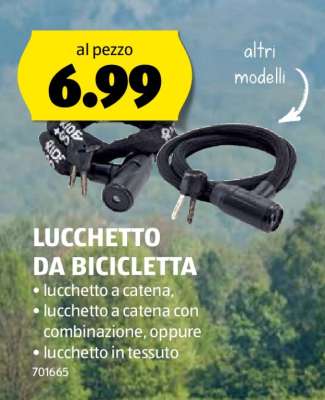 LUCCHETTO DA BICICLETTA