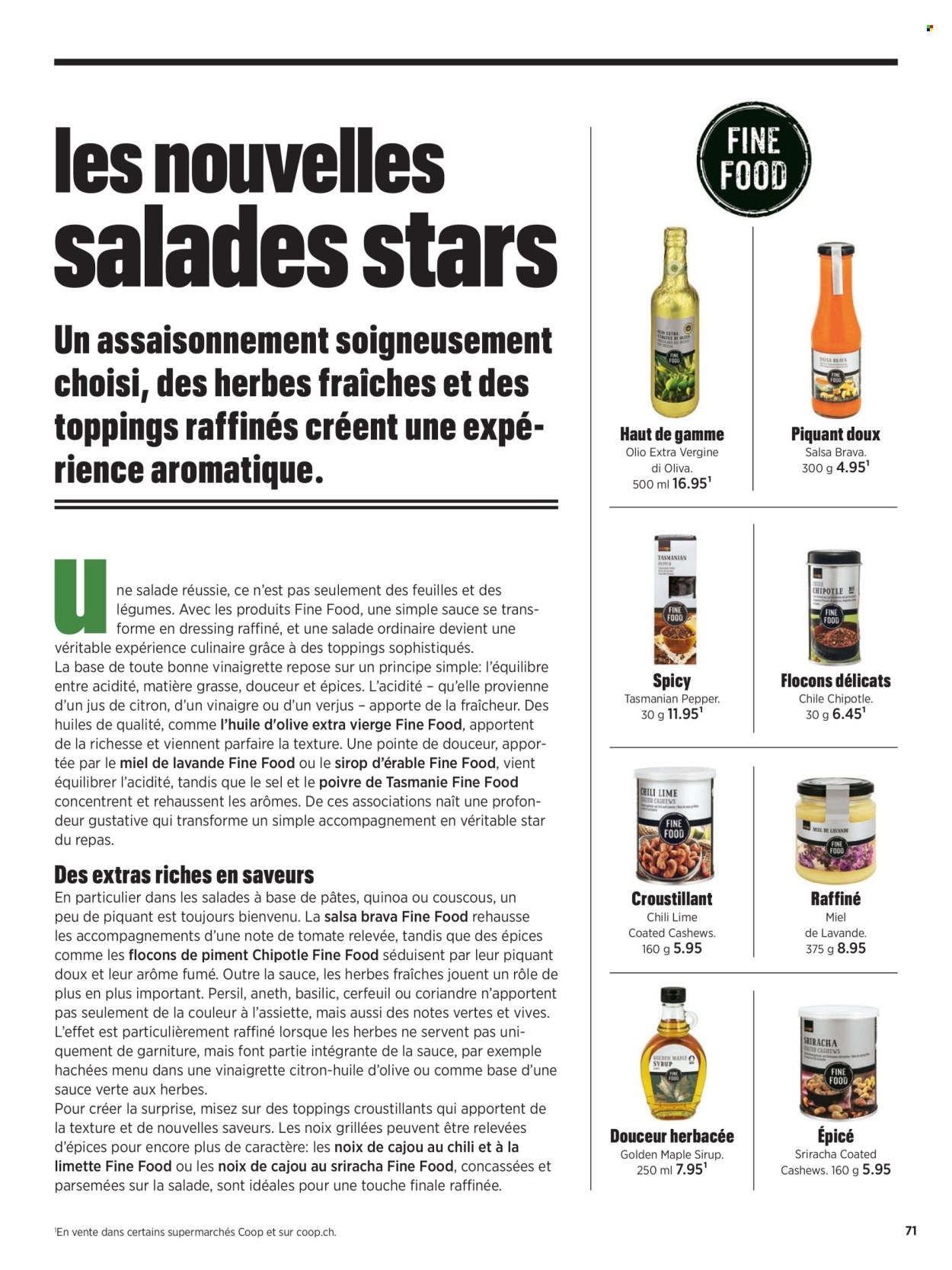 Volantino Coop. Pagina 71. Pagina 71