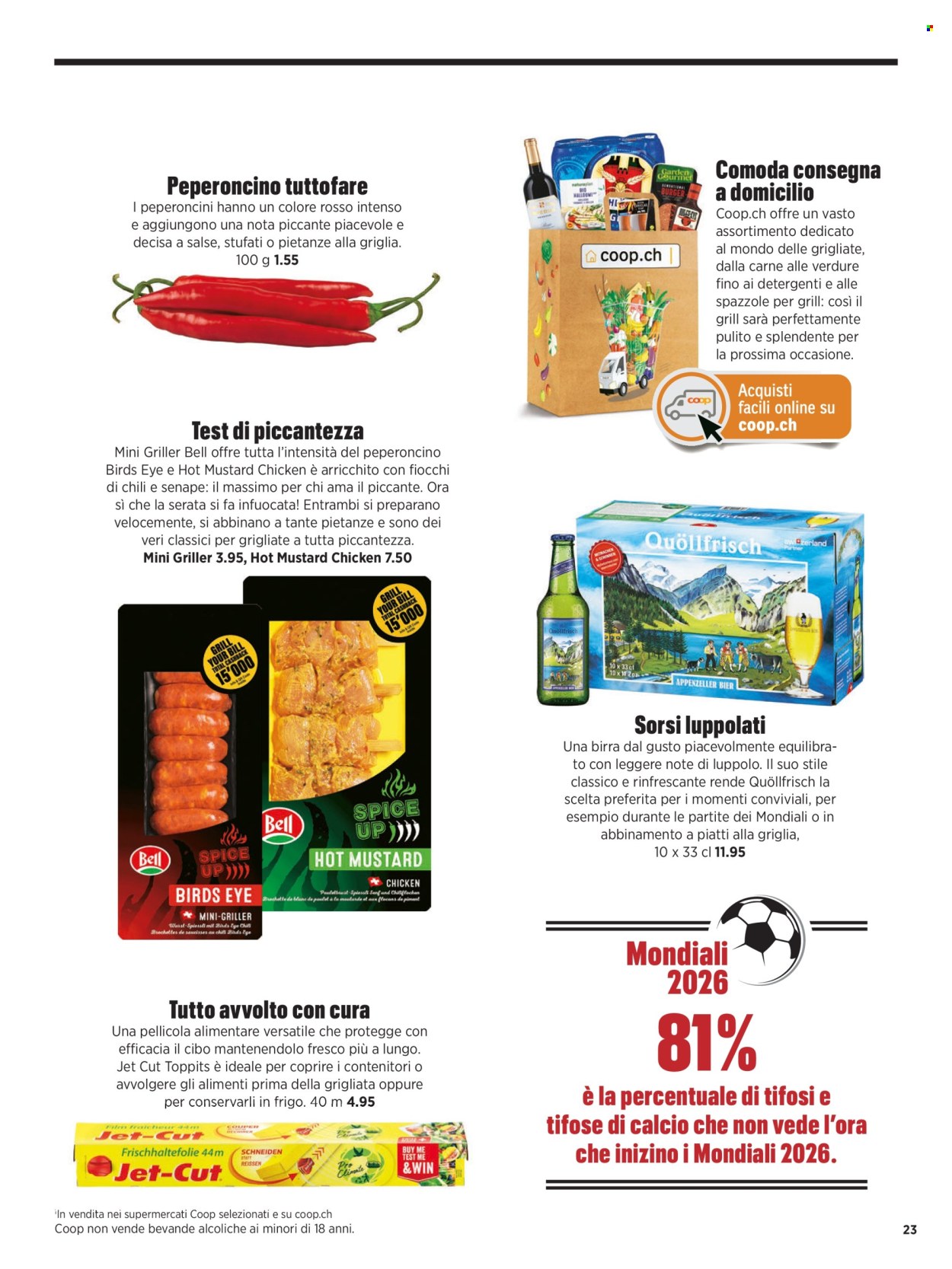 Volantino Coop. Pagina 23. Pagina 23