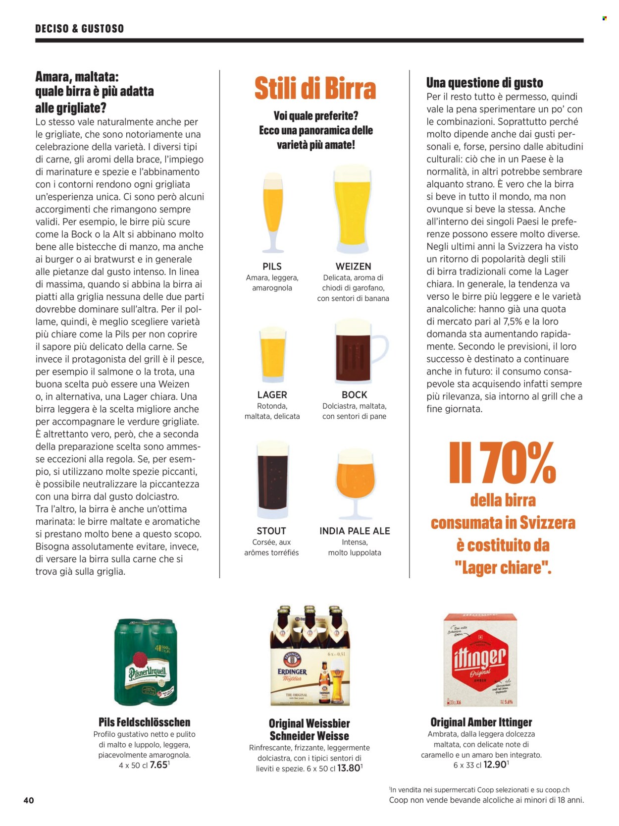 Volantino Coop. Pagina 40. Pagina 40