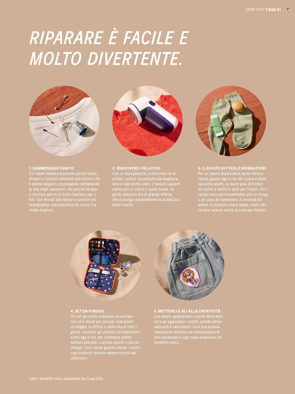 Volantino Coop. Pagina 31. Pagina 31