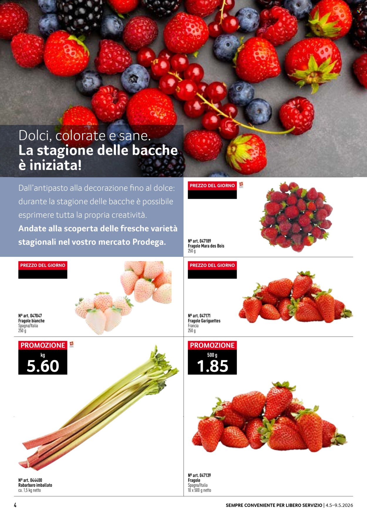 Volantino Prodega - 4.5.2026 - 9.5.2026. Pagina 4. Pagina 4