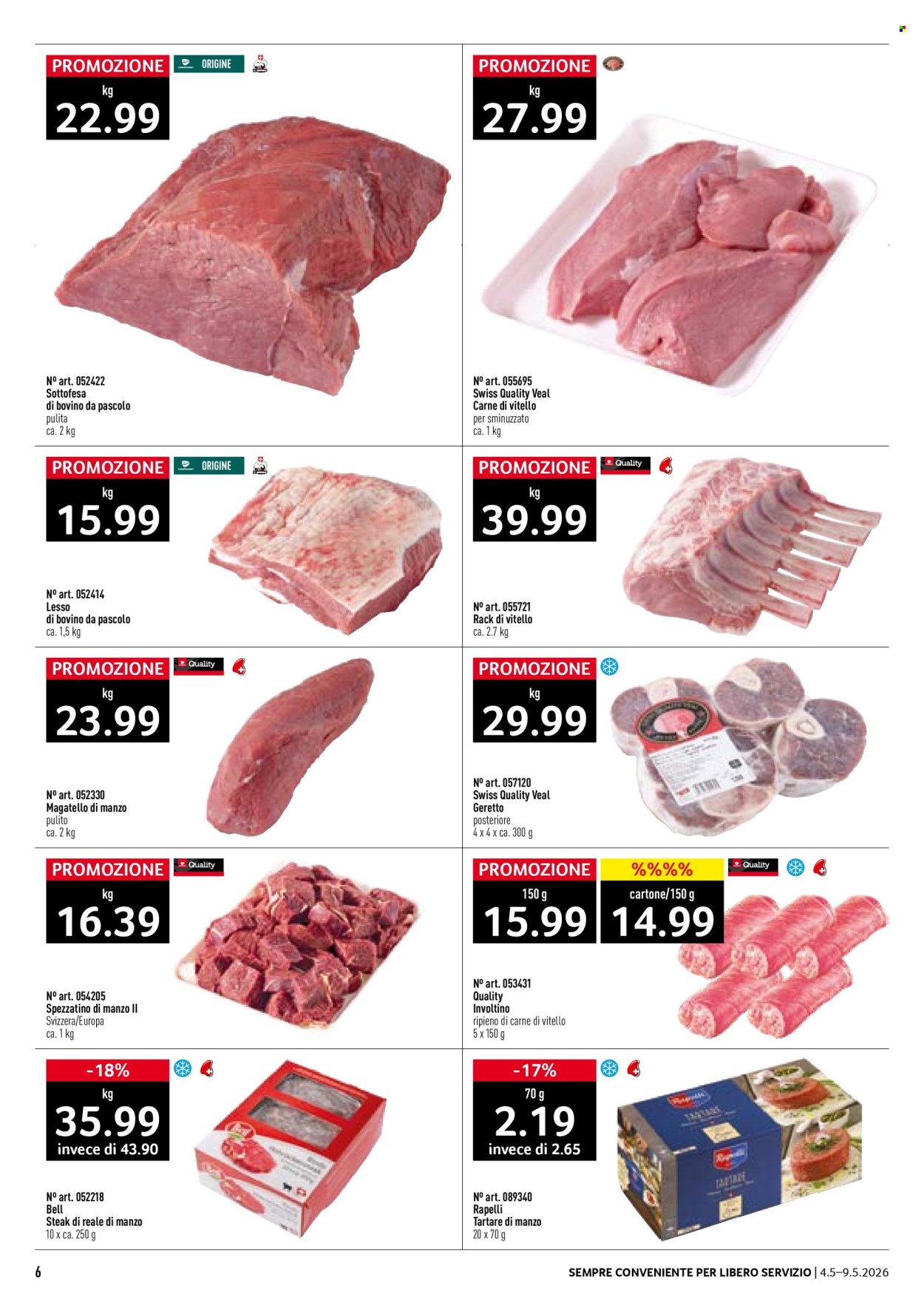 Volantino Prodega - 4.5.2026 - 9.5.2026. Pagina 6. Pagina 6
