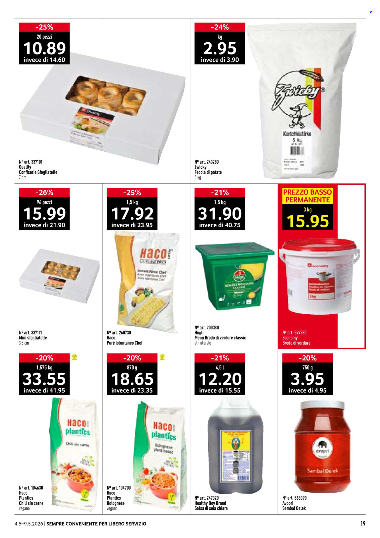 Volantino Prodega - 4.5.2026 - 9.5.2026. Pagina 19. Pagina 19