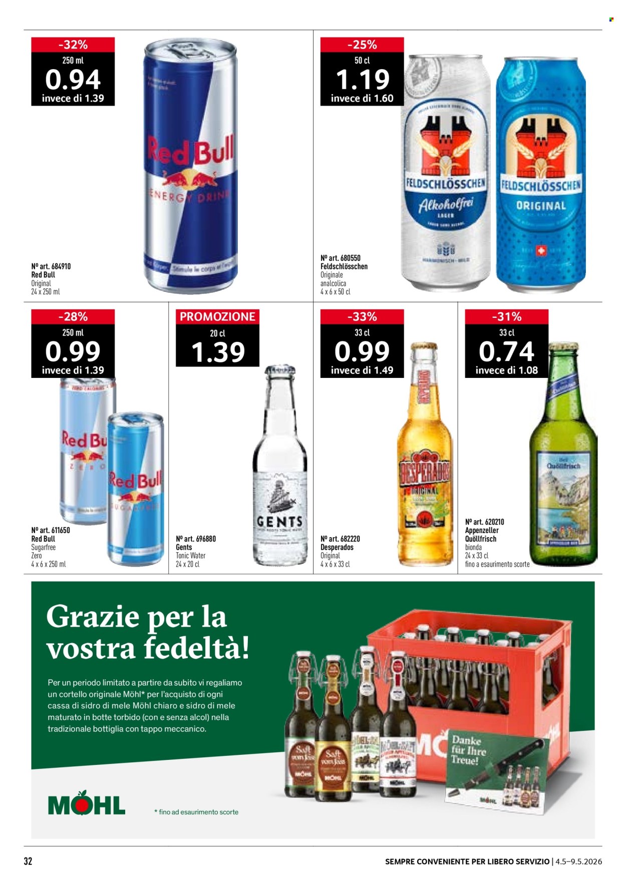 Volantino Prodega - 4.5.2026 - 9.5.2026. Pagina 32. Pagina 32