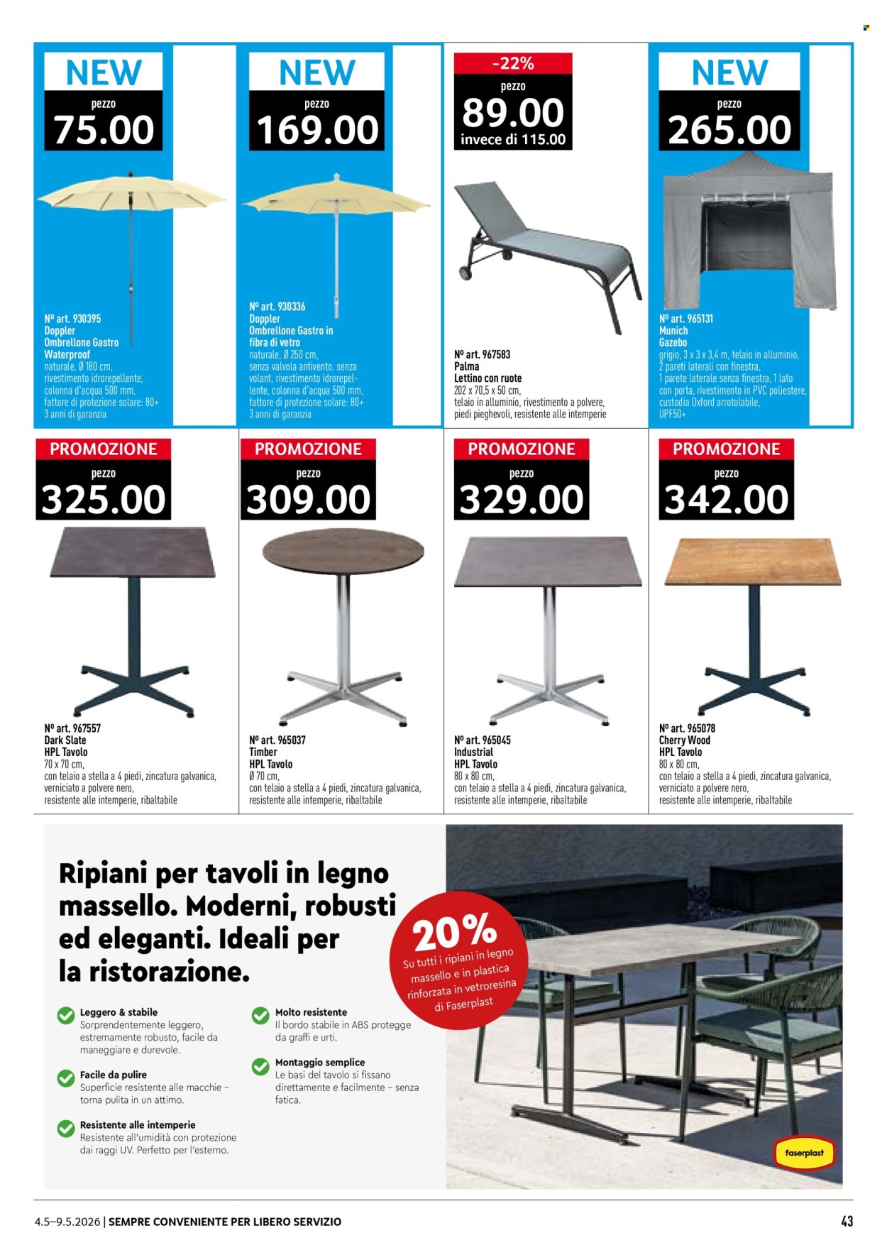 Volantino Prodega - 4.5.2026 - 9.5.2026. Pagina 43. Pagina 43