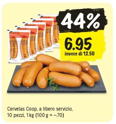 Cervelas Coop