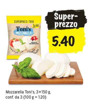 Mozzarella Toni's