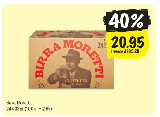 BIRRA MORETTI