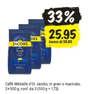 Caffè Médaille d’Or Jacobs
