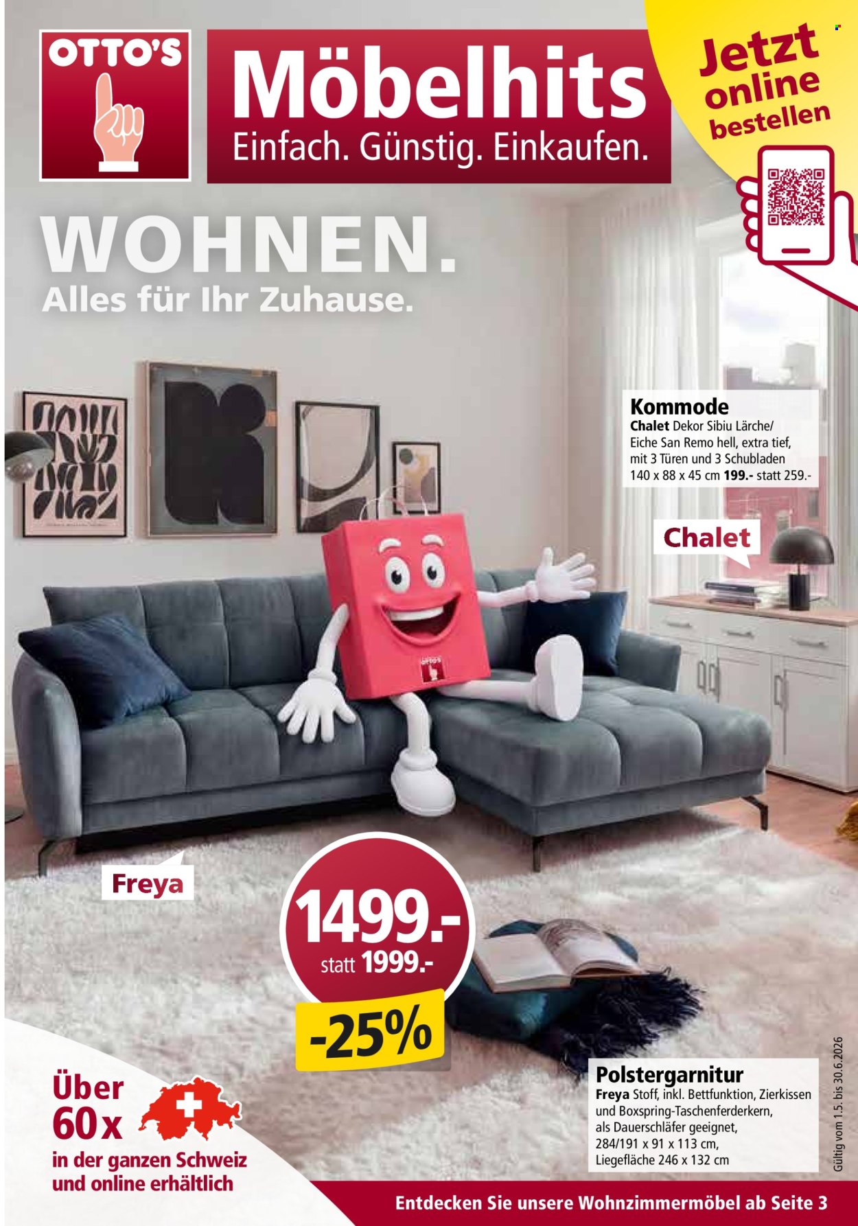 Volantino Otto's - 1.5.2026 - 30.6.2026. Pagina 1. Pagina 1