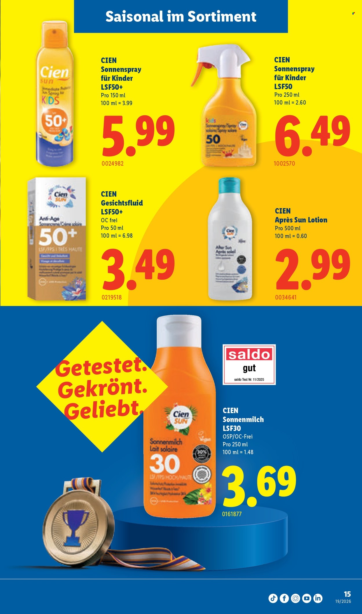 Volantino Lidl - 7.5.2026 - 12.5.2026. Pagina 15. Pagina 15