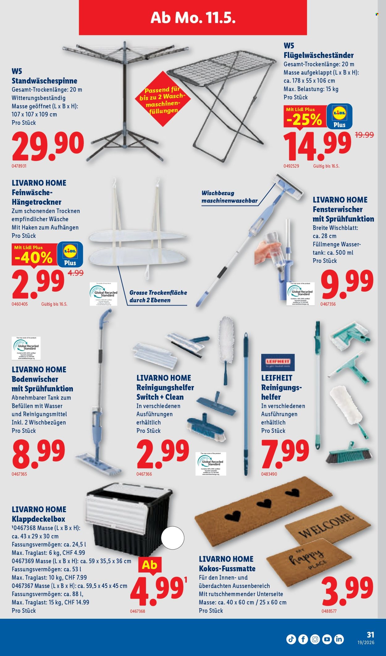 Volantino Lidl - 7.5.2026 - 12.5.2026. Pagina 31. Pagina 31