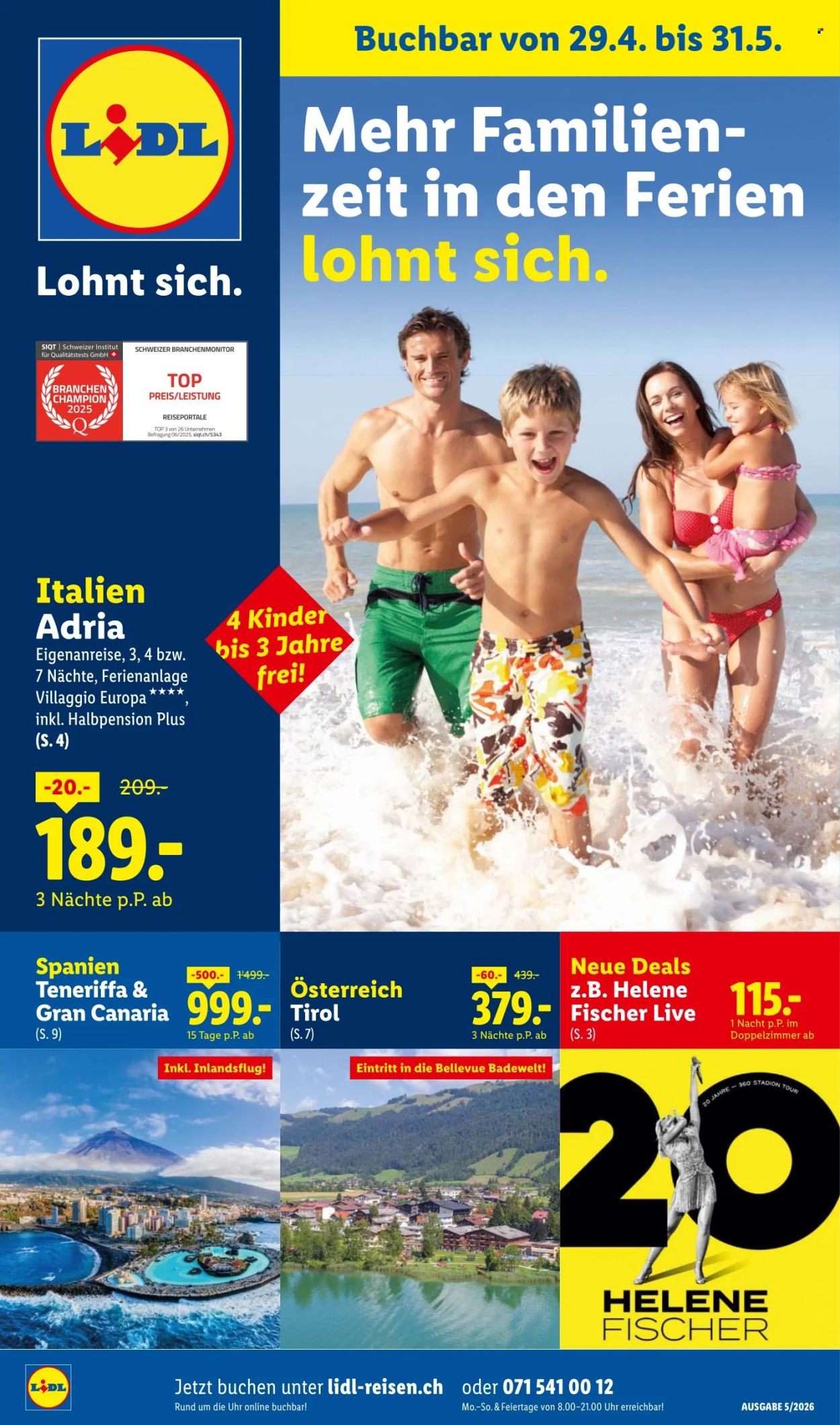 Volantino Lidl - 29.4.2026 - 31.5.2026. Pagina 1. Pagina 1