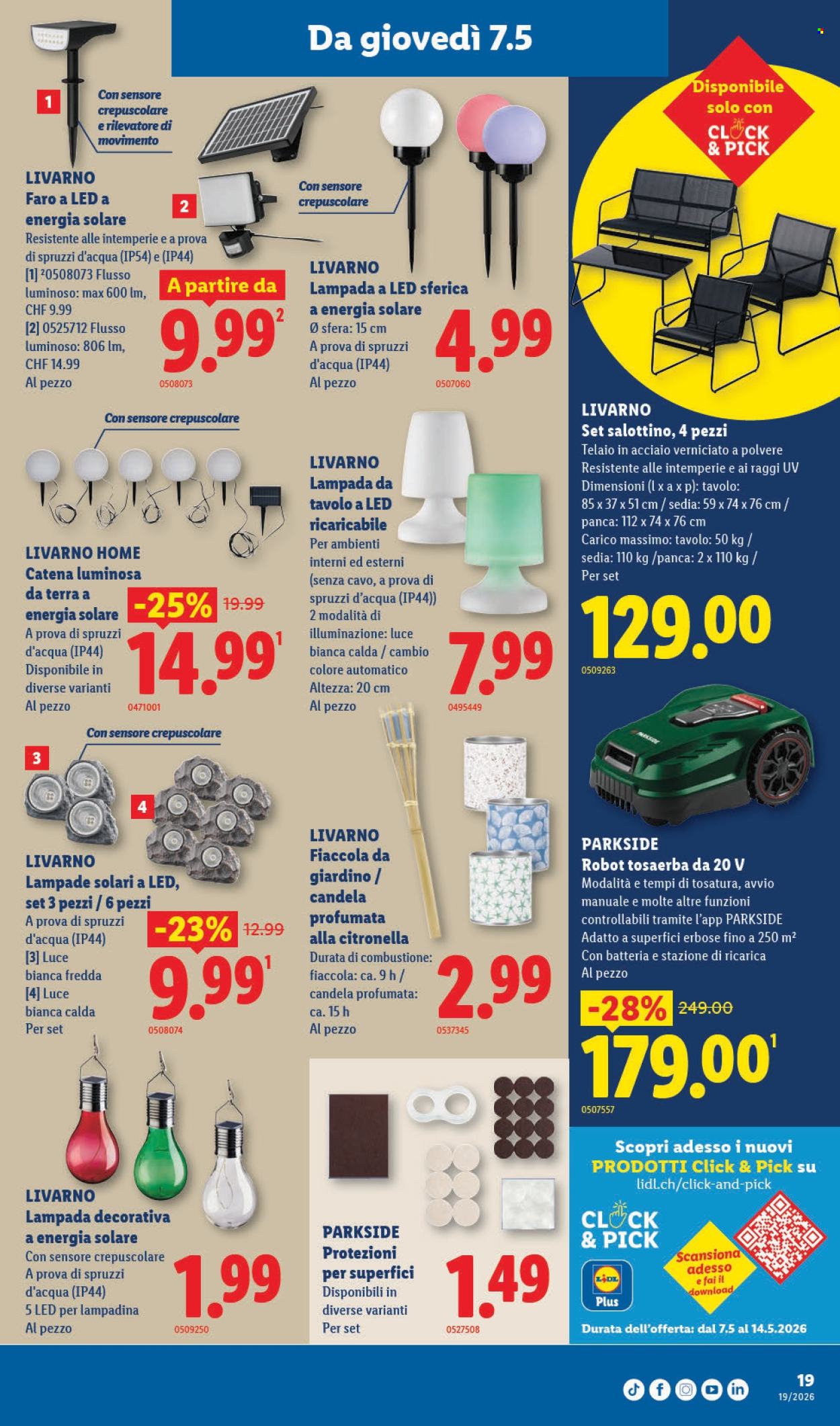 Volantino Lidl - 7.5.2026 - 12.5.2026. Pagina 19. Pagina 19