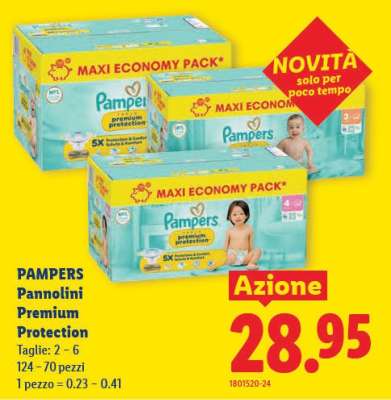 PAMPERS Pannolini Premium Protection