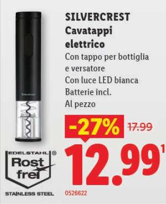 SILVERCREST Cavatappi elettrico