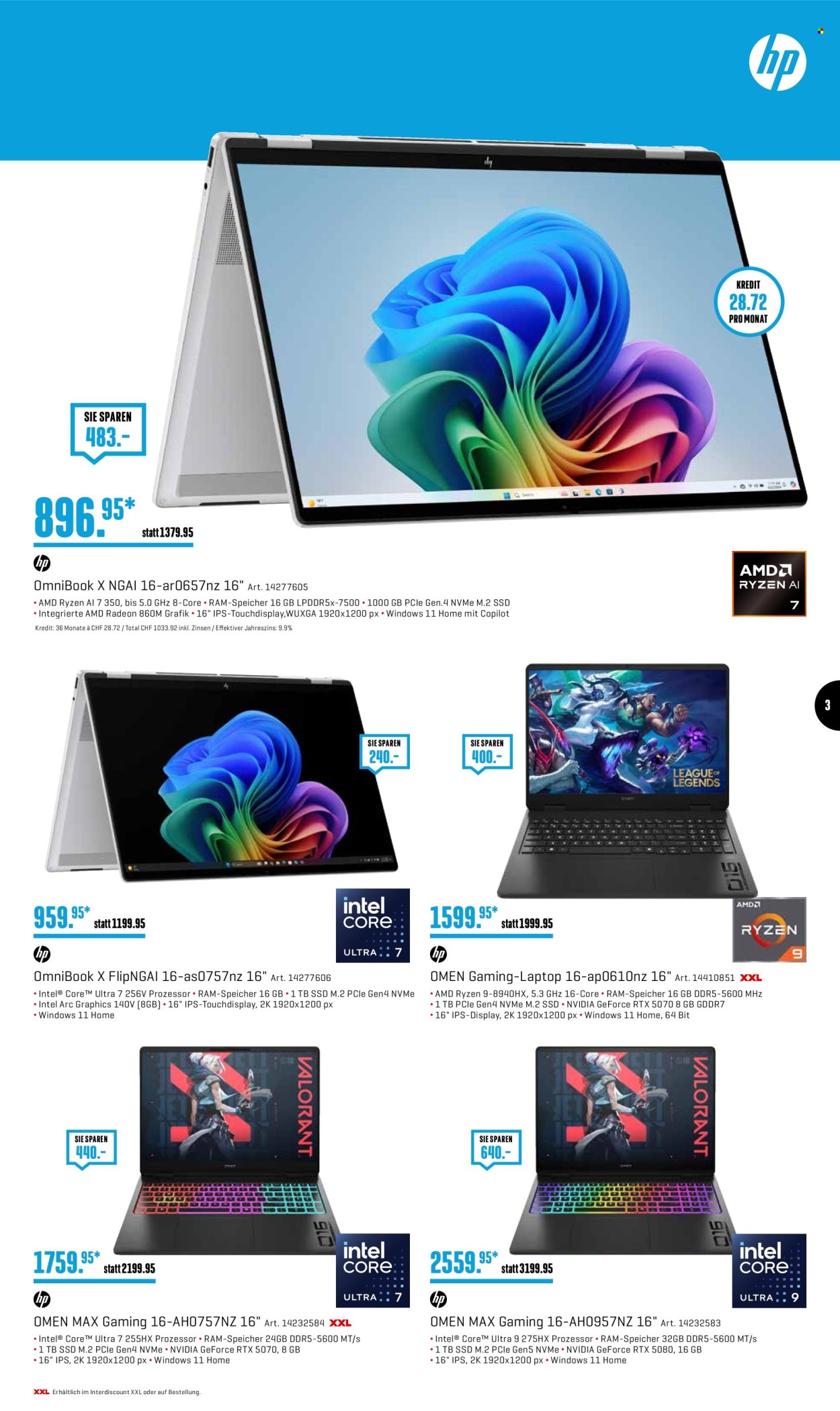 Volantino Interdiscount - 4.5.2026 - 24.5.2026. Pagina 3. Pagina 3